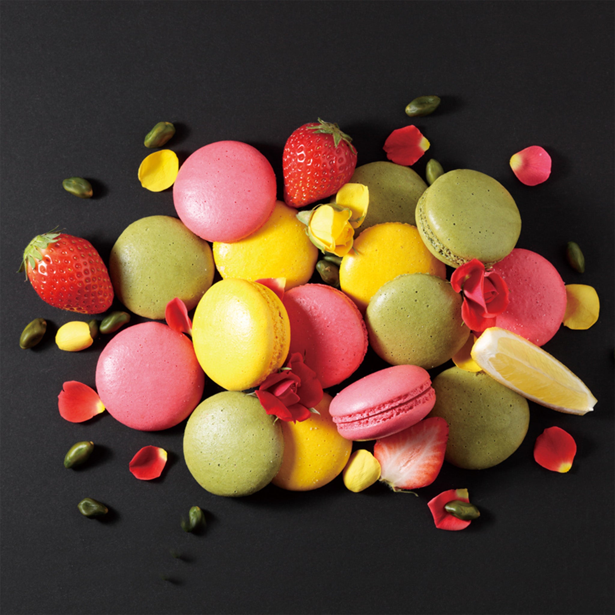 東京マカロンラスク 10個入(ストロベリー・レモン・ピスタチオ)