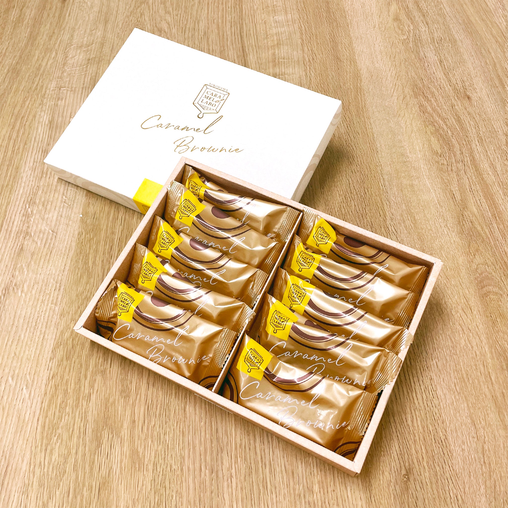 キャラメルブラウニーオレンジ 10個入