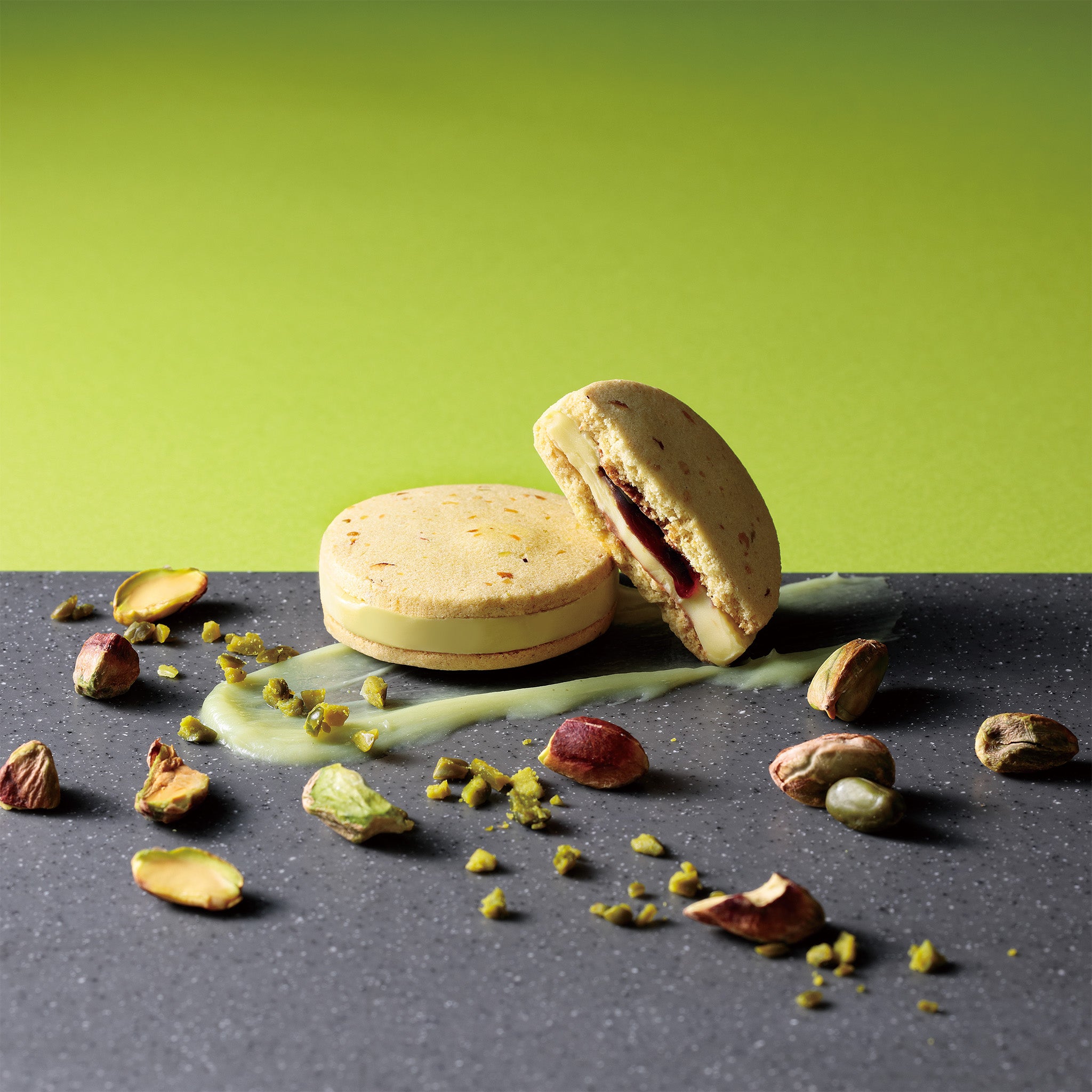 キャラメルティサンド ピスタチオ 4個入