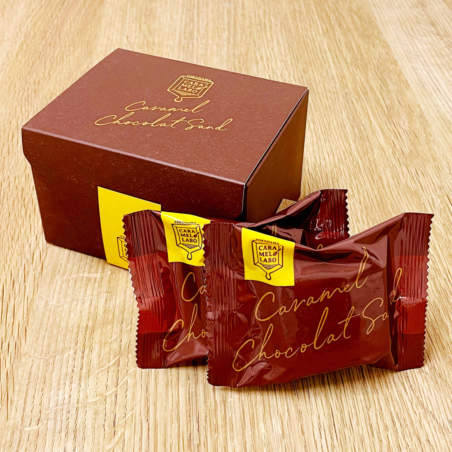 キャラメルショコラサンド 4個入