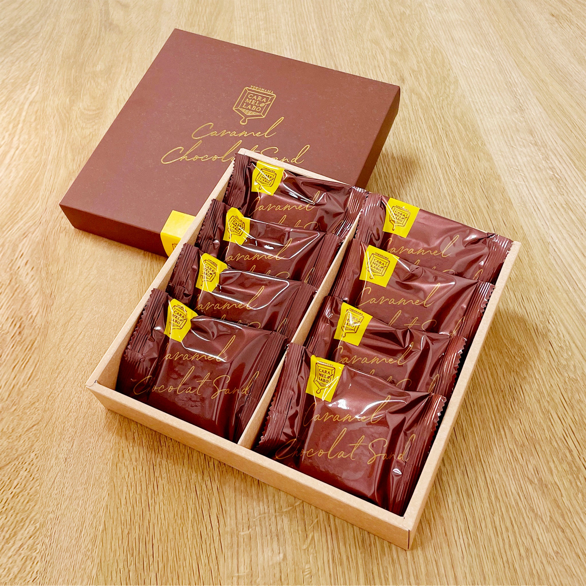 キャラメルショコラサンド 8個入