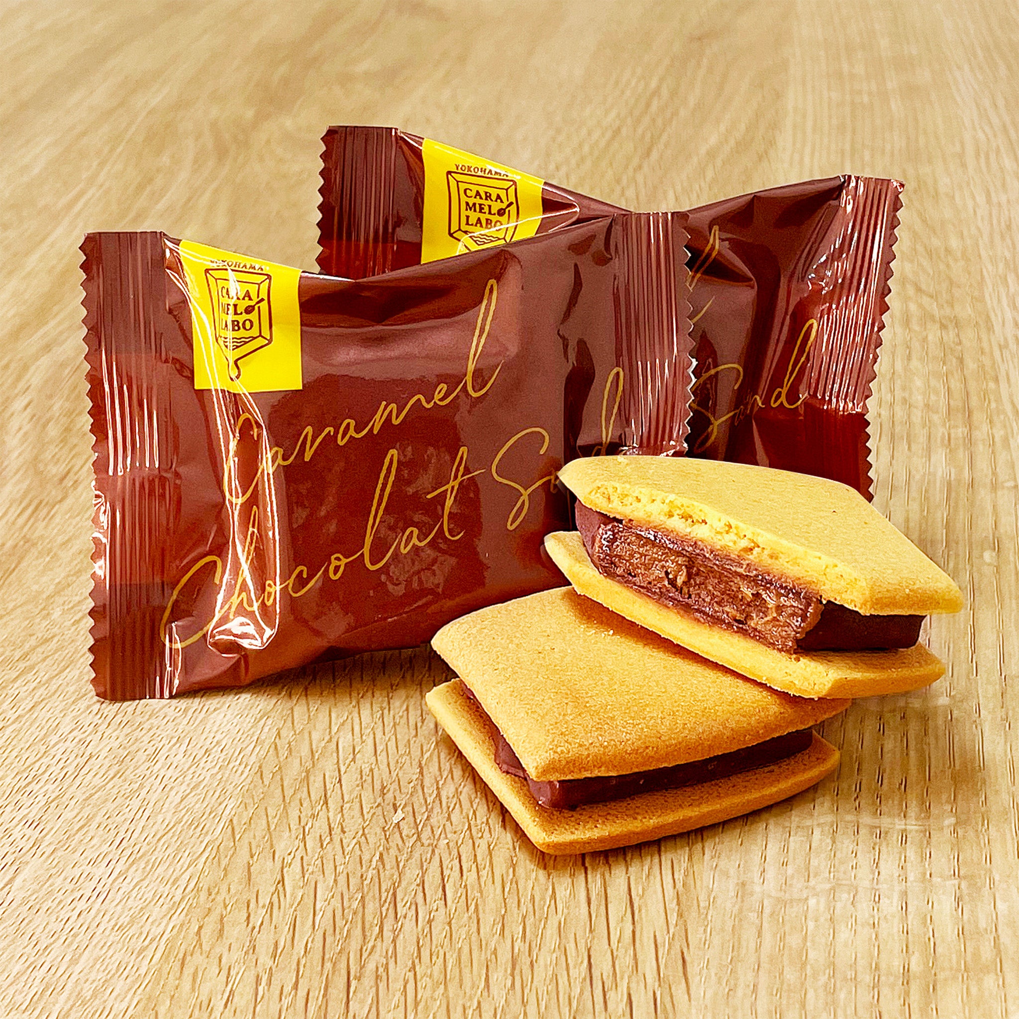 キャラメルショコラサンド 4個入