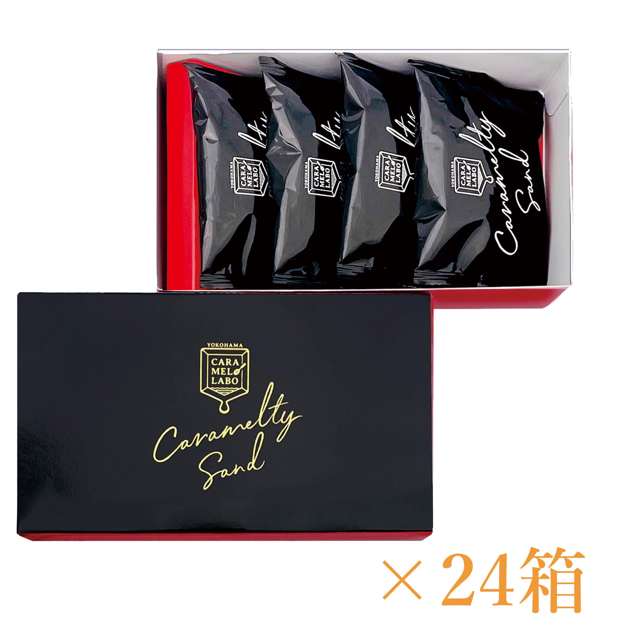 【ケース販売で10%OFF】｜キャラメルティサンド 4個入 ×24個