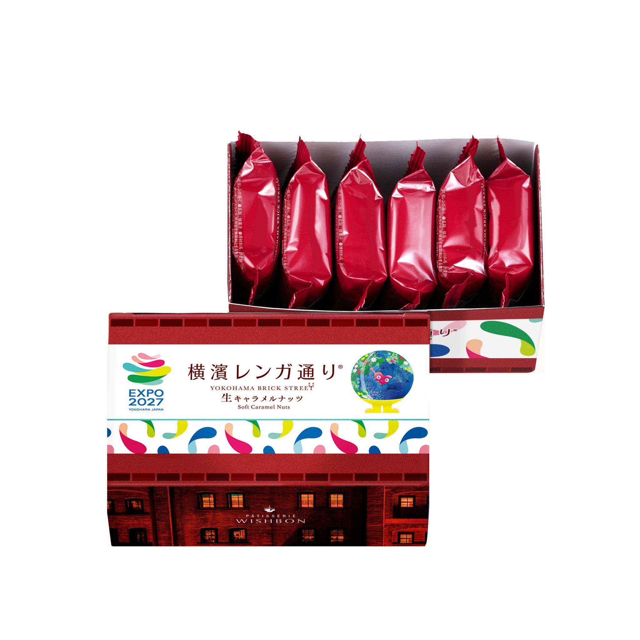 【3/13発売】EXPO2027 横濱レンガ通り 6個入（限定パッケージ）