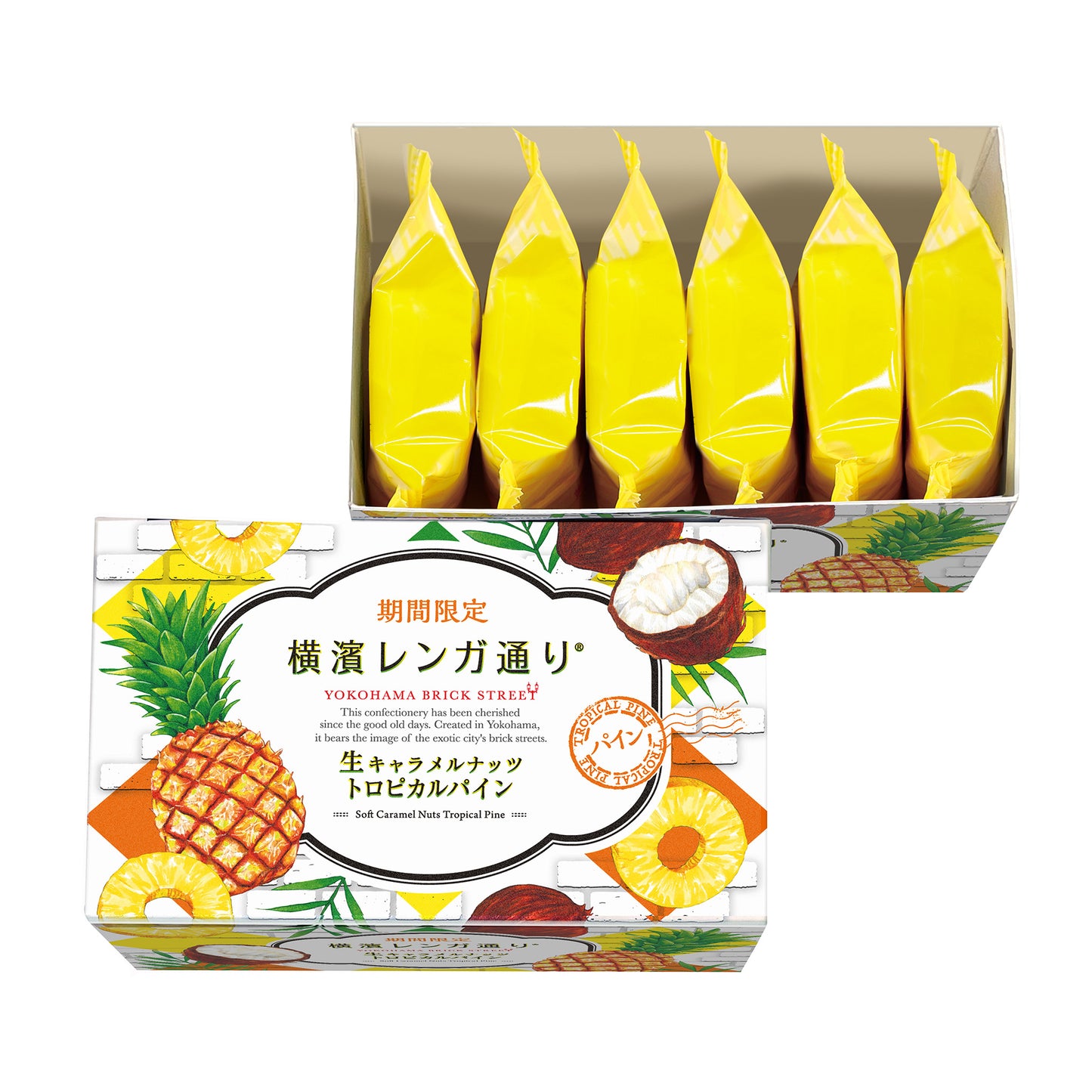 横濱レンガ通り トロピカルパイン 6個入
